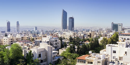 حجز طيران من الدمام إلى عمّان